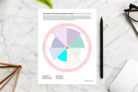 The Life Balance Wheel: A Printable Tool to Find Harmony at Home ...