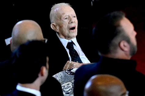 Jimmy Carter, 99, Makes Rare Appearance at Late Wife Rosalynn Carter’s Memorial Service