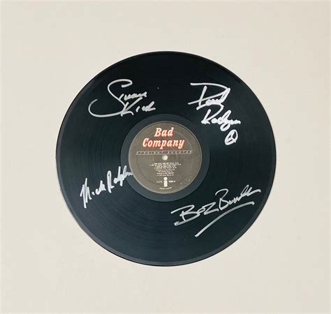 Bad Company Signed Vinyl Record - Etsy