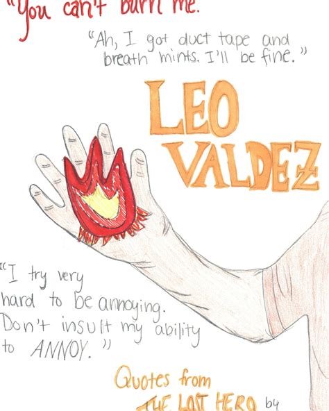 Leo Valdez Quotes - The Heroes of Olympus Fan Art (30060263) - Fanpop