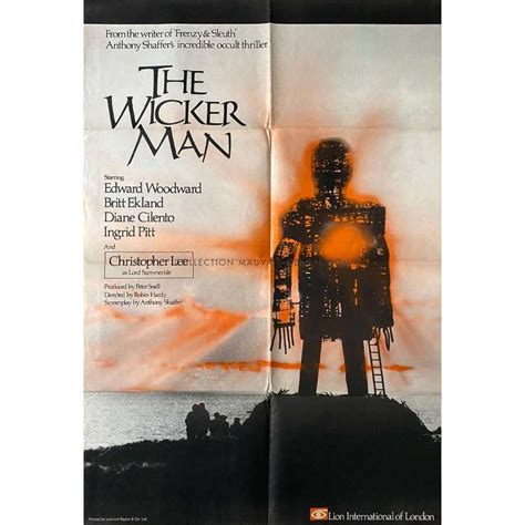 THE WICKER MAN British Movie Poster - 27x40 in. - 1973