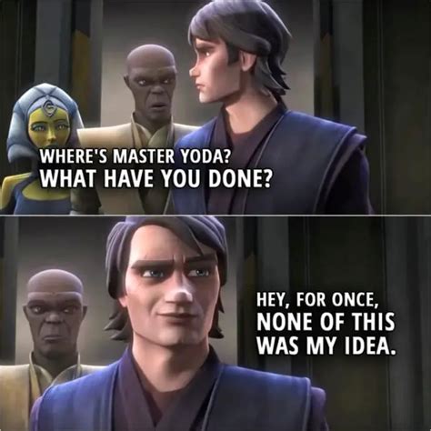 Quote from Star Wars: The Clone Wars 6x11 | Mace Windu: Where's Master ...