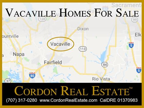 Vacaville Homes For Sale - Cordon Real Estate