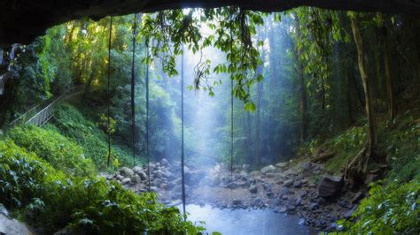 Crystal Shower Falls Full HD Wallpaper and Background | 1920x1080 | ID ...