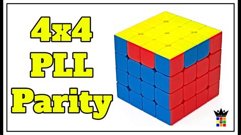 4x4 PLL Parity - 1 Easy Algorithm For All Cases - YouTube