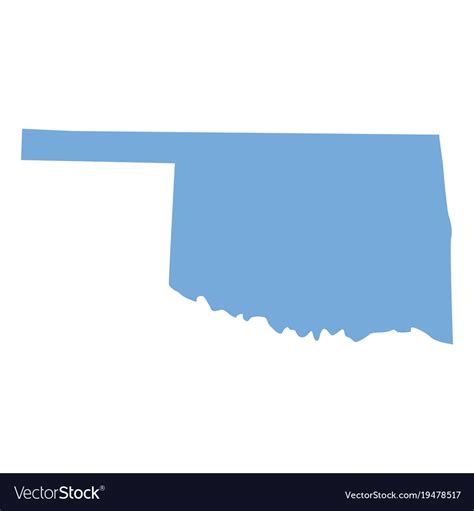 Map Of Oklahoma State