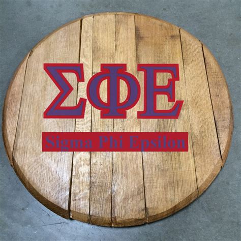 Sigma Phi Epsilon Fraternity Barrel Head – BarrelHeadsKY