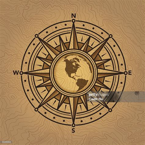 Compass Rose High-Res Vector Graphic - Getty Images