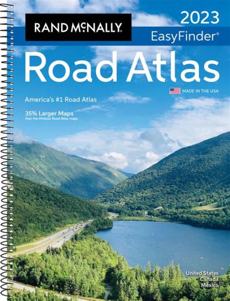 Rand McNally Road Atlas Midsize Easy Finder by Rand McNally, Other ...