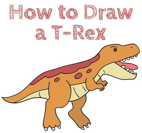 Step-by-Step Guide: Drawing a T-Rex