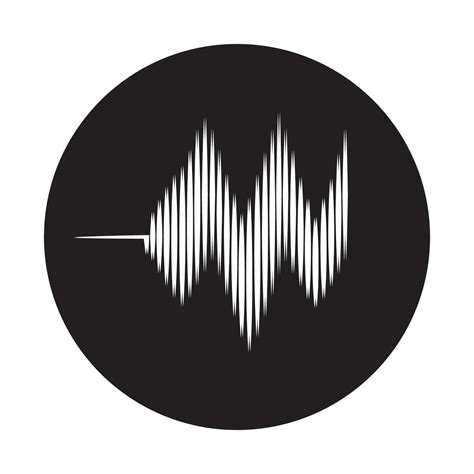 sound wave logo 7373847 Vector Art at Vecteezy