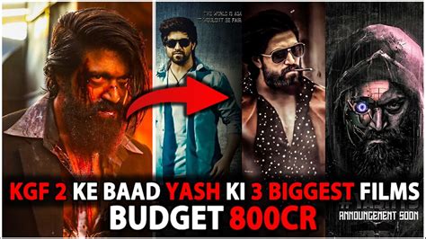 Yash Upcoming Movies List 2023-2024-2025 | Rocking Star Yash Biggest ...