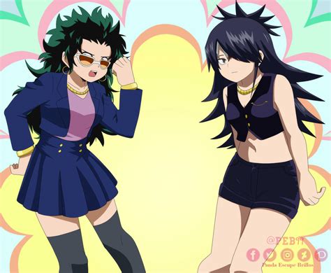 Izuki and Shouko / BNHA genderbend bakugos rescue by PEB99 on DeviantArt