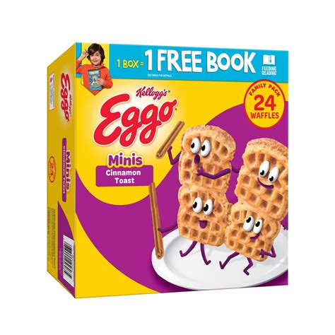 Eggo Minis Cinnamon Toast Frozen Waffle Bites, 25.8 oz, 24 Count (Frozen) - Walmart.com