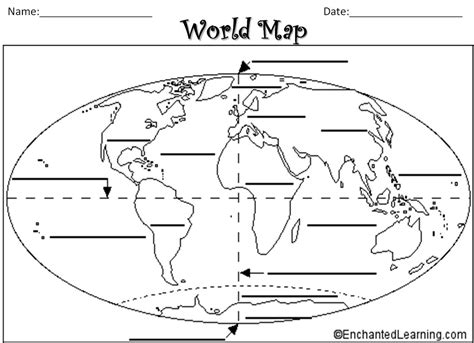 ️Label Hemispheres Worksheets Free Download| Goodimg.co