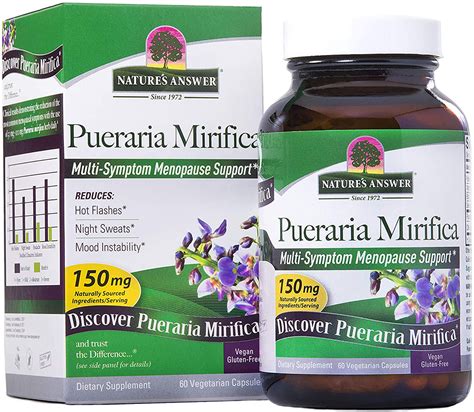 Pueraria Mirifica Supplement | Vegetarian Capsules | PipingRock Health Products