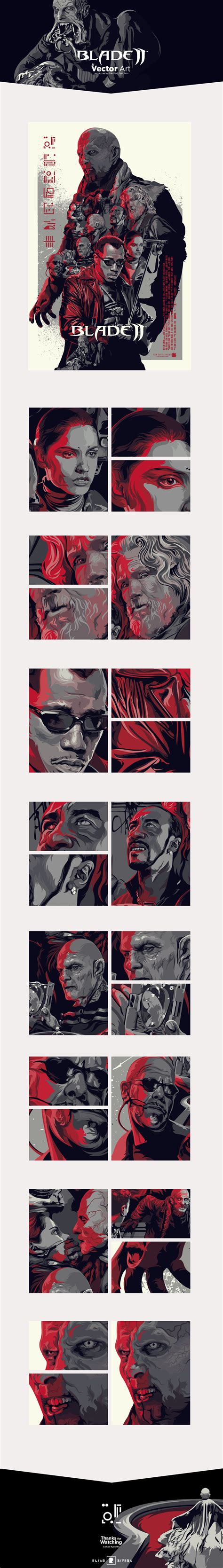 Blade II • Alternative Poster on Behance