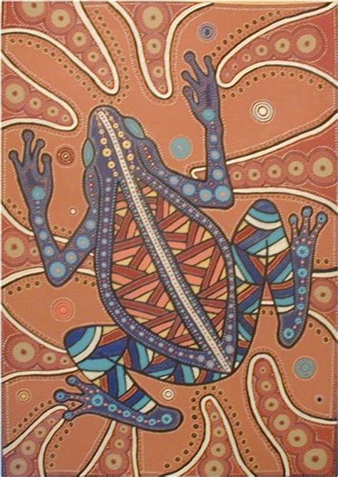 aboriginal frog by closetpirate on DeviantArt