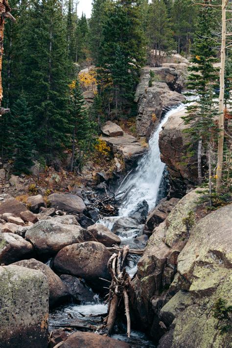 How to Hike to Alberta Falls in Rocky Mountain National Park: 2 Trail Options - Roads and ...