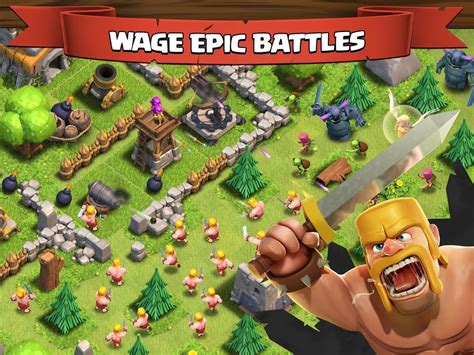 Clash of Clans APK Free Strategy Android Game download - Appraw