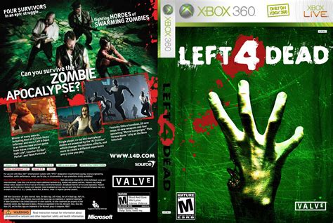 Games Covers: Left 4 Dead - Xbox 360