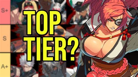 Guilty Gear Strive Tier List (Baiken Patch) - YouTube