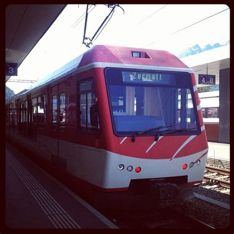 Bahnhof Visp - Train Station in Visp