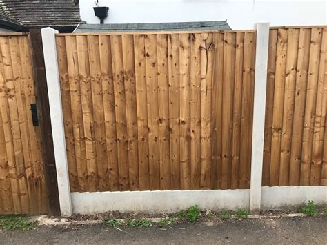 Vertilap / featheredge Fence Panels - Beechdale fencing ltd in Nottingham