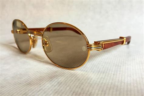 Cartier Giverny Vintage Sunglasses - Large Size - New Old Stock - Full Set