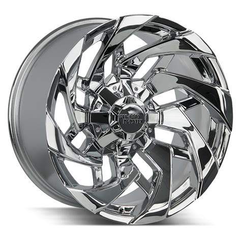 The M24 Wheel by Off Road Monster in Chrome – Offroad Monster Wheels