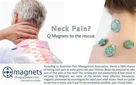 Magnetic therapy for Neck and Shoulder Pain