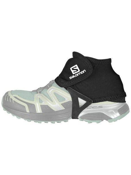 Salomon Trail Gaiters Black Low | Running Warehouse