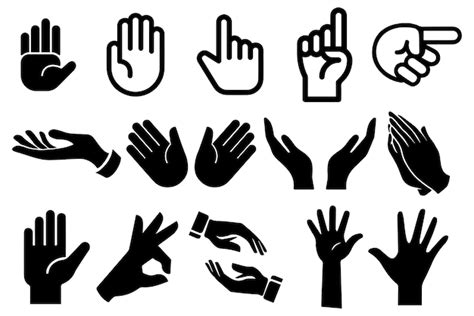 Hand symbol Vectors & Illustrations for Free Download | Freepik