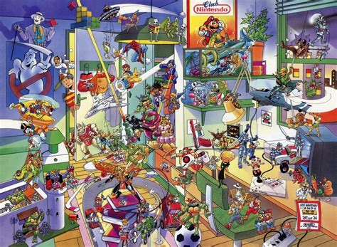 Club Nintendo Posters 1990. Its a pure nostalgia bomb : nostalgia