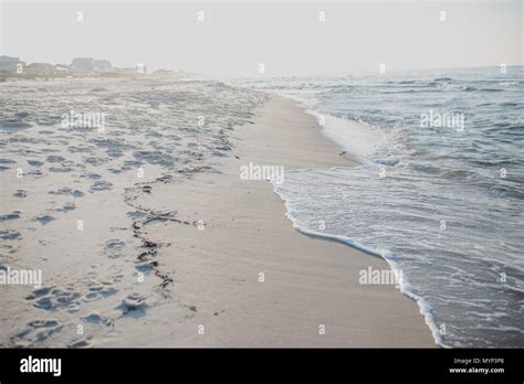 Fort Morgan Beach Stock Photo - Alamy