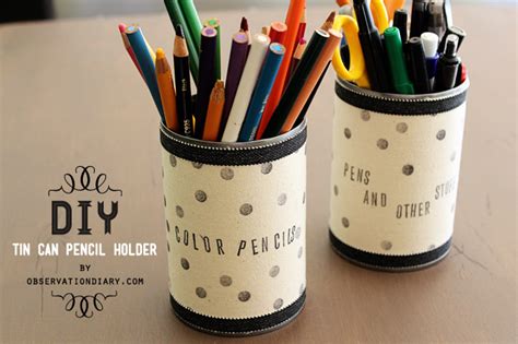 16 Chic & Unique Handmade Pencil Holders