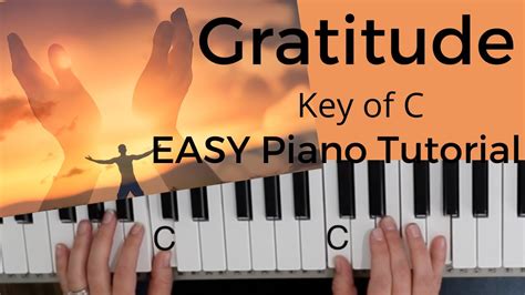 Gratitude -Brandon Lake (Key of C)//EASY Piano Tutorial - YouTube