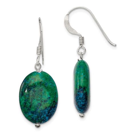 Sterling Silver Serpentine Earrings - Objewelers