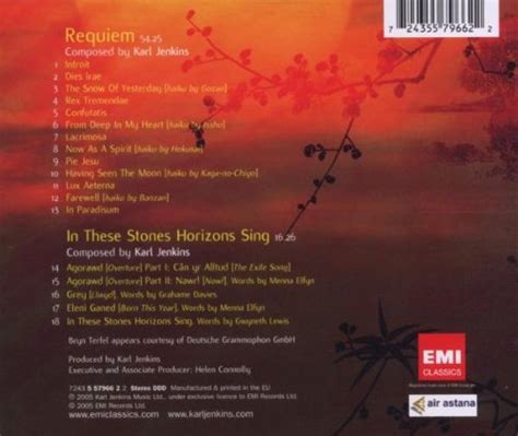 Karl Jenkins Requiem | Pricepulse