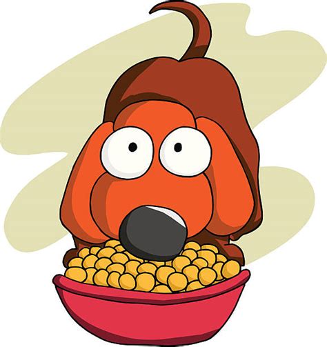 Royalty Free Dog Eating Clip Art, Vector Images & Illustrations - iStock