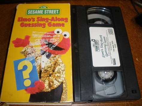 Sesame Street Elmos Sing Along Guessing Game Vhs Previewed | The Best ...