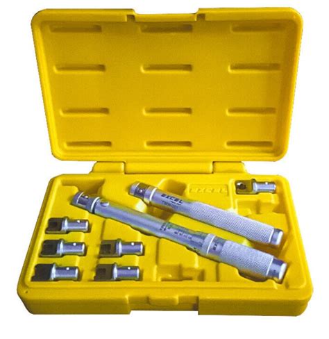 Excel Spoke Torque Wrench Set - Spline Interchangeable Heads (Adjustab ...