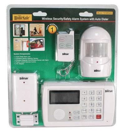 HomeSafe Wireless Home Security Alarm System - FingerEze