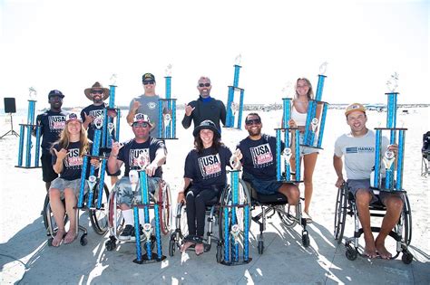 Oceanside USA Surfing Para Surf Championship Debuts Impressive Performances