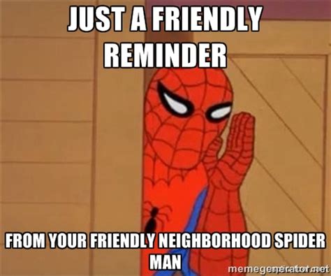 Spider-Man Reminder Meme - Room Escape Artist