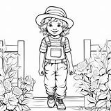 Overalls Coloring Pages  Free & Printable sketch template
