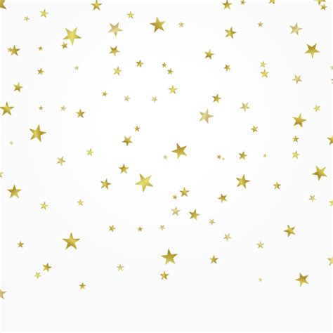 Premium Vector | Gold stars beautifully arranged on a white background