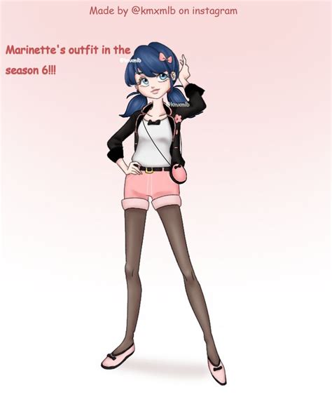 @kmxmlb on Instagram‎: "Marinette’s outfit in the season 6?!! What do you think about her oufit ...