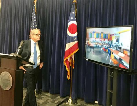 Mike DeWine, in announcing school safety initiatives, declines to talk about gun bills ...