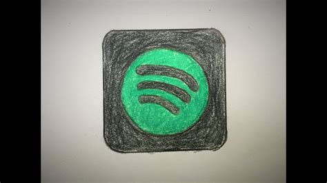 How to Draw the Spotify App Logo (Easy) - YouTube